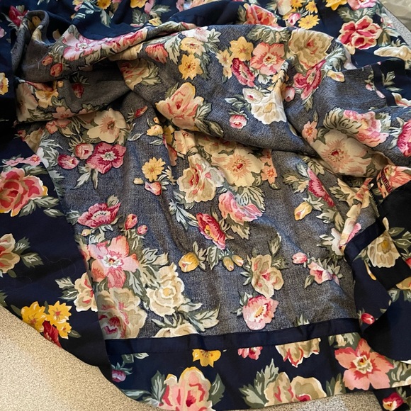 Vintage Susan Bristol Floral Rayon Skirt Size 10 - Picture 9 of 13